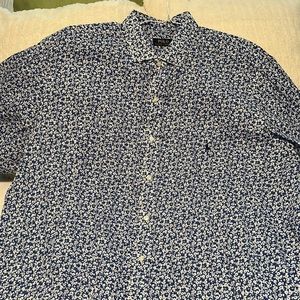 Ralph Lauren long sleeve casual polo men’s shirt. Size 3XLT